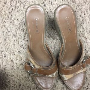 Coach sandals
